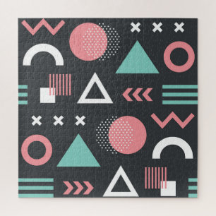 Vintage geometrische Figuren: nahtlose Gestaltung.