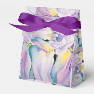 Vintage Georgia O'keefe 1924 Licht der Iris Geschenkschachtel