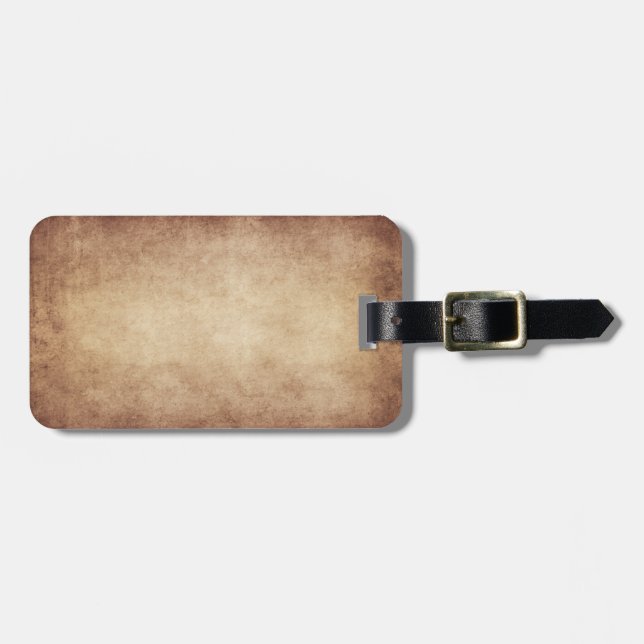 Vintage Gepäckanhänger (Vorderseite horizontal)