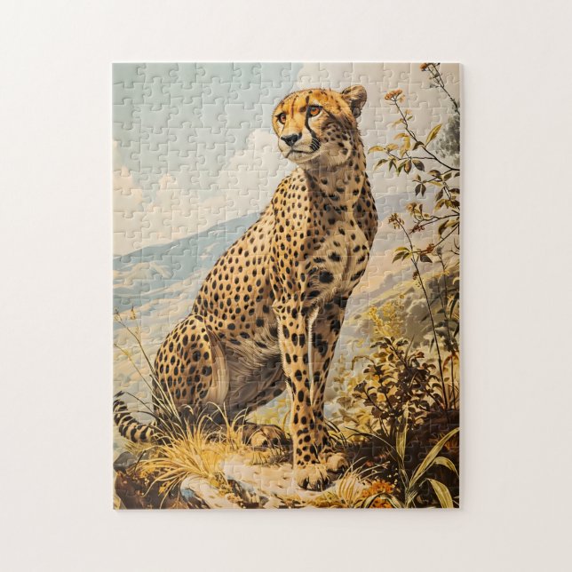 Vintage Gepard (Vertikal)