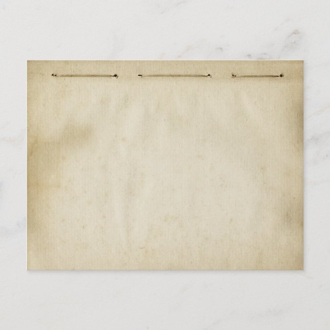 Vintage gepunktete Blankenantik Inspiriert Postkarte (Vorderseite)