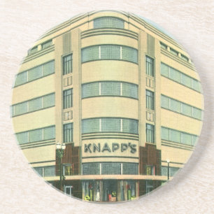 Vintage Geschäft, Knapp's Kaufhaus Untersetzer