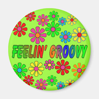 Vintage Geschenke aus den 1970er Jahren "Feelin' G Magnet