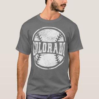 Vintage Geschenke des Colorado Baseball-Teams T-Shirt