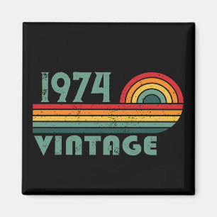 Vintage Geschenke zum 50. Geburtstag Magnet