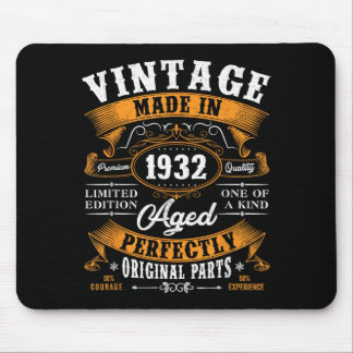 Vintage-Geschenke zum 95. Geburtstag Männer Frauen Mousepad