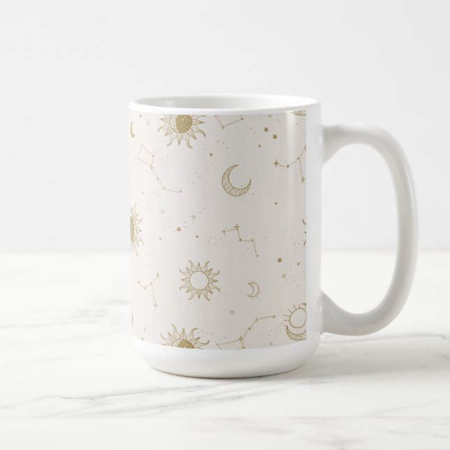 Vintage Gestaltungsmuster Kaffeetasse (Rechts)