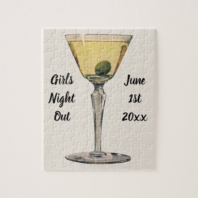 Vintage Getränke Getränke, Martini-Cocktail (Vertikal)