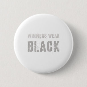 Vintage Gewinner tragen schwarze Sommerkollektorfa Button