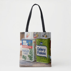 Vintage Gewürzkörner - Petersilie-Flocken-Duo Tasche
