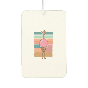 Vintage-Giraffe-Bubblegum-Gravur-Shirt-Design_1 Autolufterfrischer