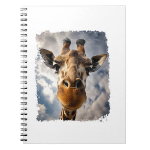 Vintage Giraffe Notizblock