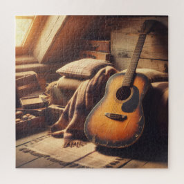 Vintage Gitarrenfreundlichkeit: Ein rustikales Mus