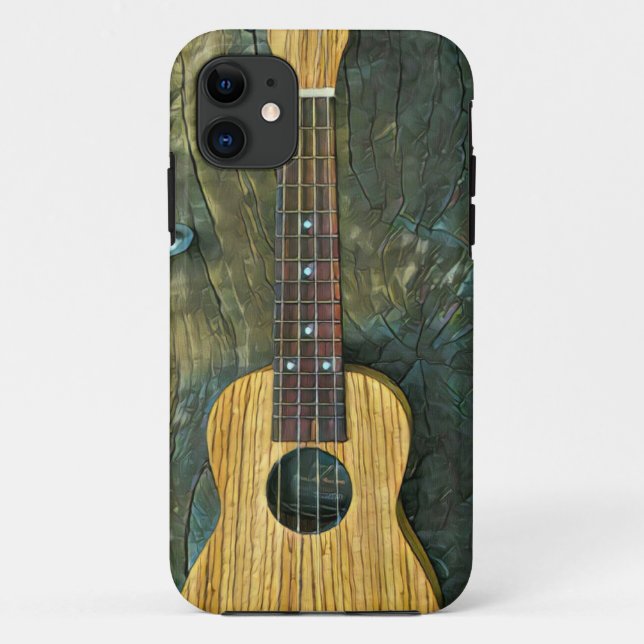 Vintage Gitarrist Case-Mate iPhone Hülle (Rückseite)