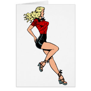 Vintage Glamour Girl Next Door, Blond Blombshell