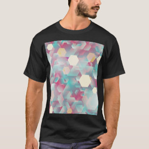 Vintage glänzender Konfetti-Hintergrund. T-Shirt