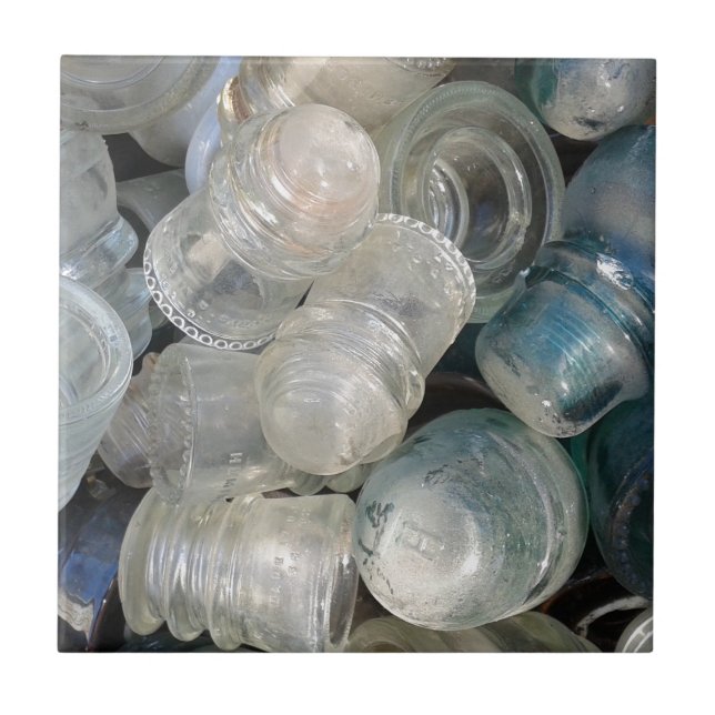 Vintage Glassuline Fliese (Vorderseite)