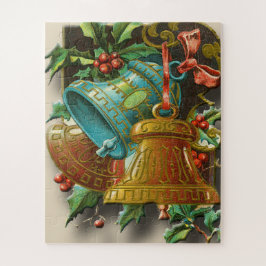 Vintage Glocken des Weihnachtspuzzlespiels