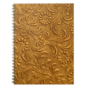 Vintage Goldblumenschmuck Notizblock