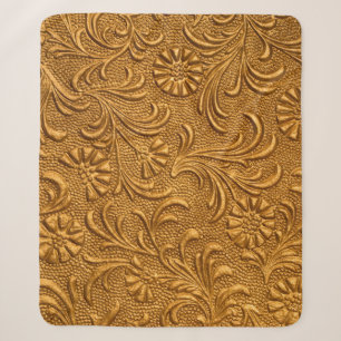 Vintage Goldblumenschmuck Sherpadecke