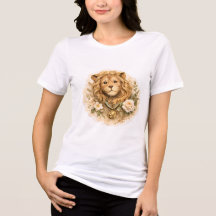 Vintage Golden Lion Tri-Blend-Shirt