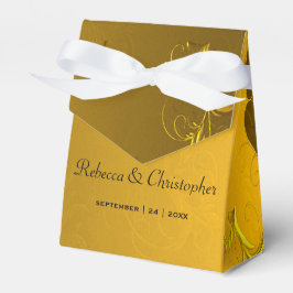 Vintage Goldene Hochzeit Geschenkschachtel