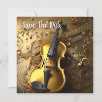 Vintage Goldvioline auf goldenen Tonkordeln,