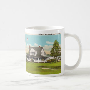 Vintage Golf Kaffeetasse