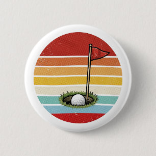 Vintage-Golfball-Loch Button