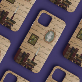 Vintage Gothic Dark Academia Collage iPhone 12 Mini Hülle