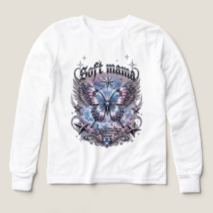 Vintage-Gotik-Schmetterling mit Flügeln