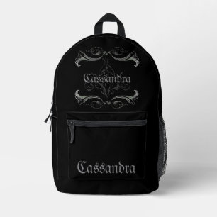 Vintage-Gotischer Romantischer Personalisierter Bedruckter Rucksack