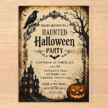 Vintage-Gotisches Halloween