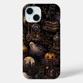 Vintage-Gotisches Halloween-Spooky-Night-Muster Case-Mate iPhone Hülle