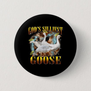 Vintage Götter Gänsehaut Alberne Gänsehaut Button