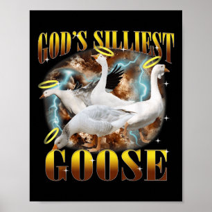 Vintage Götter Gänsehaut Alberne Gänsehaut Poster
