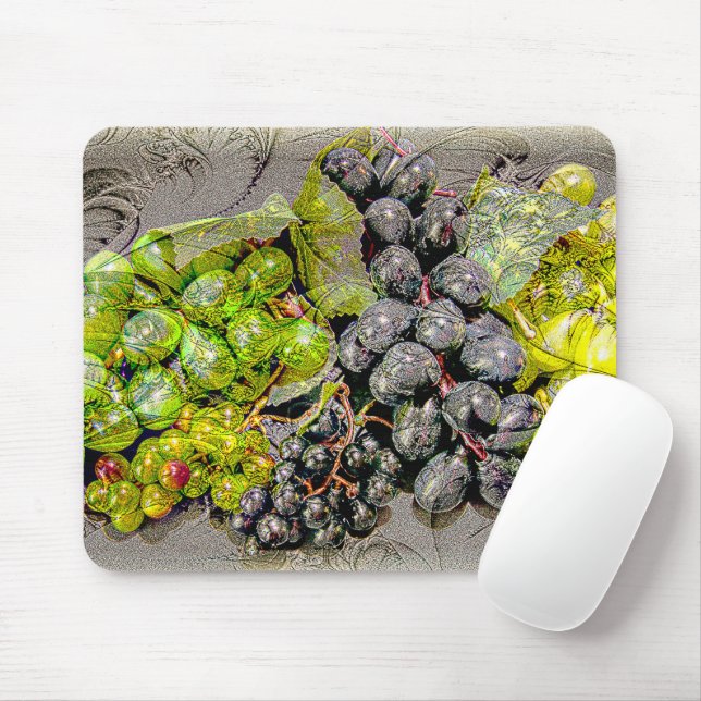 Vintage Grabmal Digitale Kunst Mousepad (Mit Mouse)