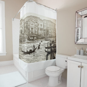 VINTAGE GRAND CANAL rideau de douche