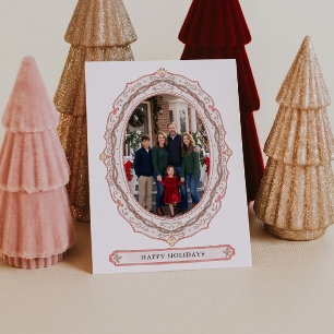 Vintage Grandmillenial Familienfoto Weihnachten