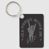 Vintage Graurockner und Schwarz Alte Punks Rockers