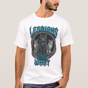 Vintage graviertes Katzenstolz Grafik-Shirt-Design T-Shirt