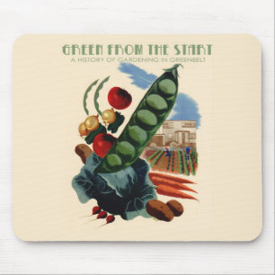 Vintage Greenbelt-Mauspad Mousepad
