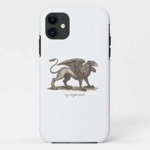 Vintage Greifen-Abbildung Case-Mate iPhone Hülle