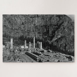 Vintage Griechenland Delphi Apollotempel
