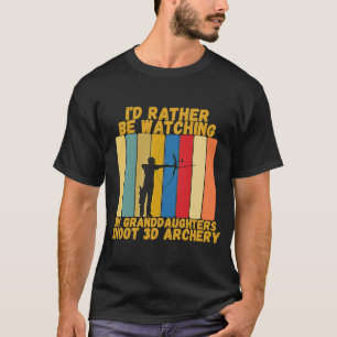 Vintage Großeltern beobachten lieber Enkelinnen 3 T-Shirt