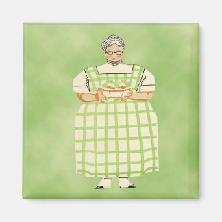 Vintage Großmutter Koch Küche Magnet