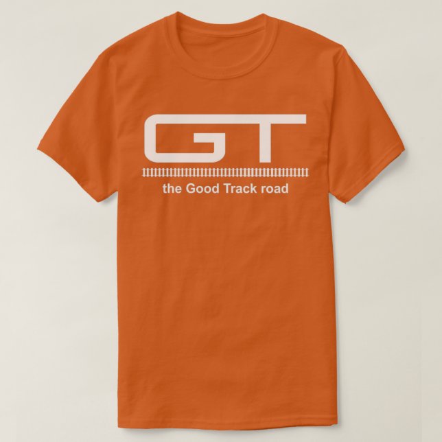 Vintage Großverkehrsbahn 1 T-Shirt (Design vorne)