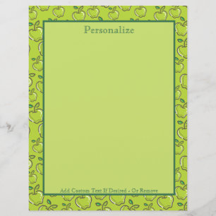 Vintage Grüne Äpfel Orchard personalisieren