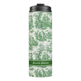 Vintage grüne Kröte Thermosbecher