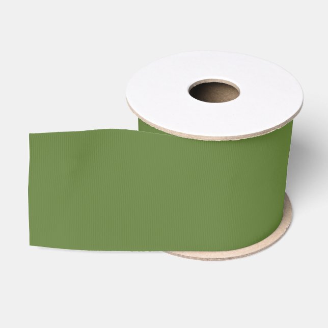 Vintage Grüne Weihnachten Ripsband (Spule)